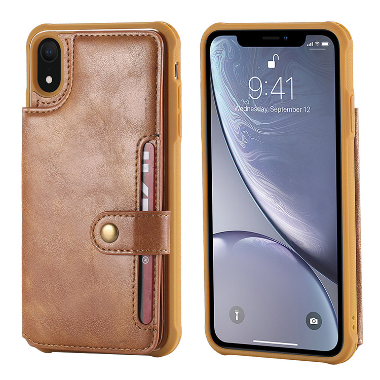 IPhone XR Case Casebus Double Clasp Wallet Phone Case Premium