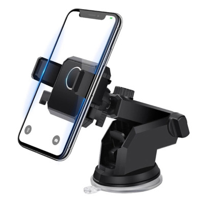 UNIVERSAL CAR PHONE MOUNT for iPad 10 (2022 10.9Inch) - Adjustable Long Arm Suction Cup Phone Holder for Car, Dashboard Windshield Hands Free Clip Cell Phone Holder, Compatible with All Mobile Phones