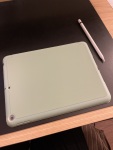 Casebus - Classic Folio iPad Case ( with Pencil Holder ) - Auto Sleep/Wake Soft Silicone Back Shell Stand Shockproof Case
