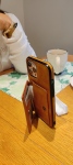 Casebus - Classic Wallet Phone Case - Support Magnetic Car Mount, Premium Leather, Multiple Magnetic Folio Flip, Credit Card Holder, Kickstand Shockproof Case