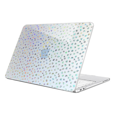 MacBook Pro 13.3 (A2338) Case - Casebus Case for MacBook, Crystal Diamond Design, Ultra Thin Hard Shell Protective Cover - LYDIA