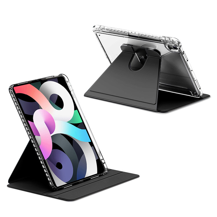 ROTATING 360 iPad Case - Tri Fold with Built in Pencil Holder - Casebus