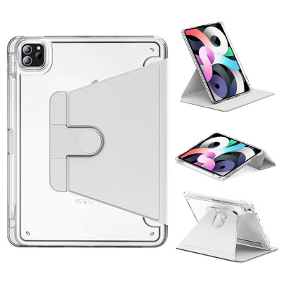iPad Pro 11 (2020 11Inch) Case - Casebus Classic Case for iPad, Rotating, Tri Fold with Built in Pencil Holder - ROTATING 360
