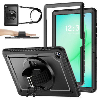 Casebus Full Body Case for Galaxy Tab, with Pencil Holder & Kickstand & Hand Strap, Shockproof Protective Cover - CLASSIC PROTECTIVE COVER