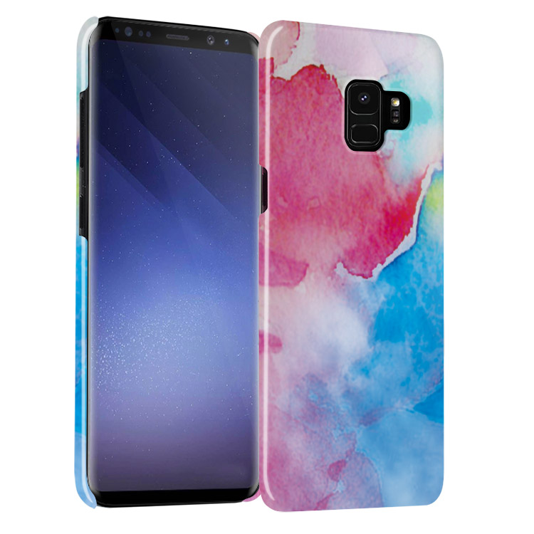 Samsung Galaxy S9 Case - Cute Rainbow Marble Phone Case - Casebus