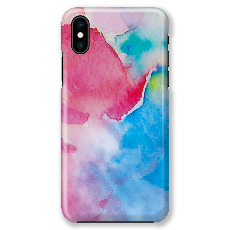 iPhone XS Max Case - Cute Rainbow Marble Phone Case - Classic - Casebus