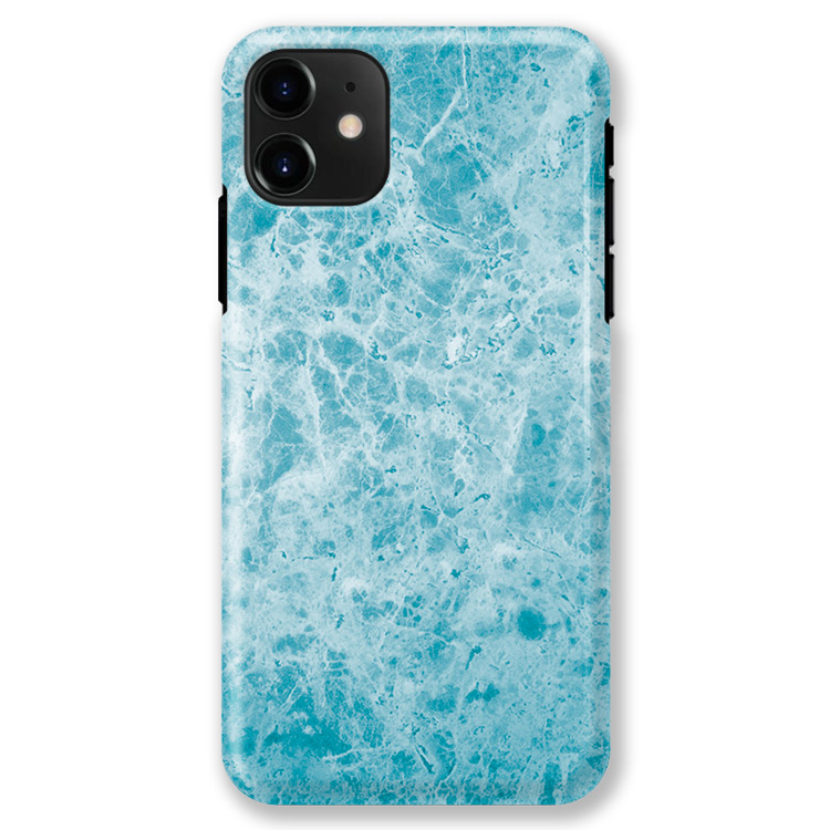iPhone 11 Case Beautiful Teal Blue Seaglass Casebus