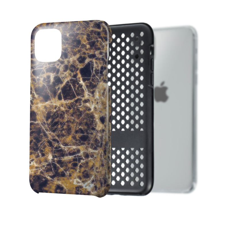 iPhone 11 Case Design Phone Case Designer CLASSIC BROWN MARBLE