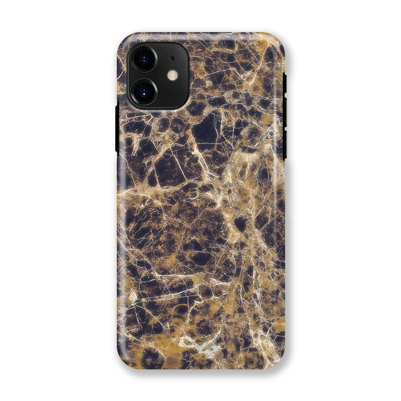 iPhone 11 Case Design Phone Case Designer CLASSIC BROWN MARBLE