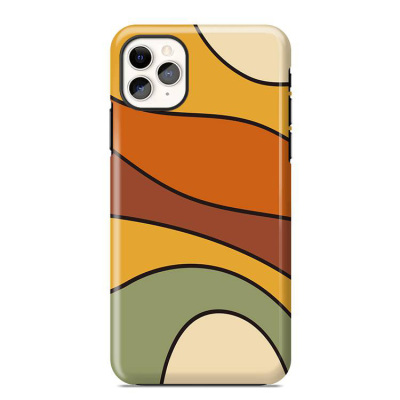 iPhone 11 Pro Case - Design Phone Case - Best Seller, Casebus Classic - Retro Wavy Colors