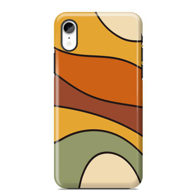 iPhone XR Case - Design Phone Case - Best Seller, Casebus Classic - Retro Wavy Colors