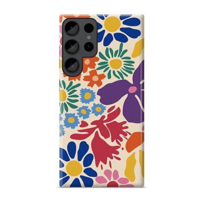 Samsung Galaxy S24 Case - Design Phone Case - Casebus Classic - Flower Patch