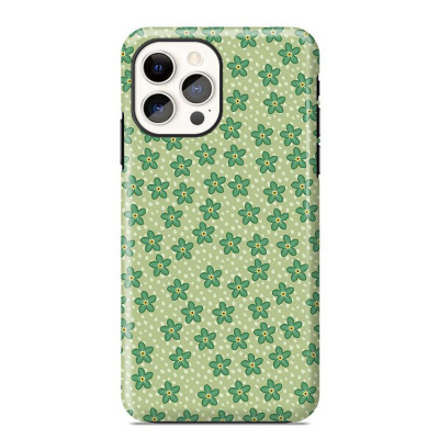 Google Pixel 8 Pro Case - Design Phone Case - Casebus Classic - Daydream - Green Flowers