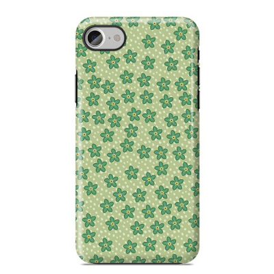 iPhone 6/6S Plus Case - Design Phone Case - Casebus Classic - Daydream - Green Flowers