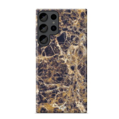 Samsung Galaxy S10e Case - Design Phone Case - Casebus Classic - Brown Crack