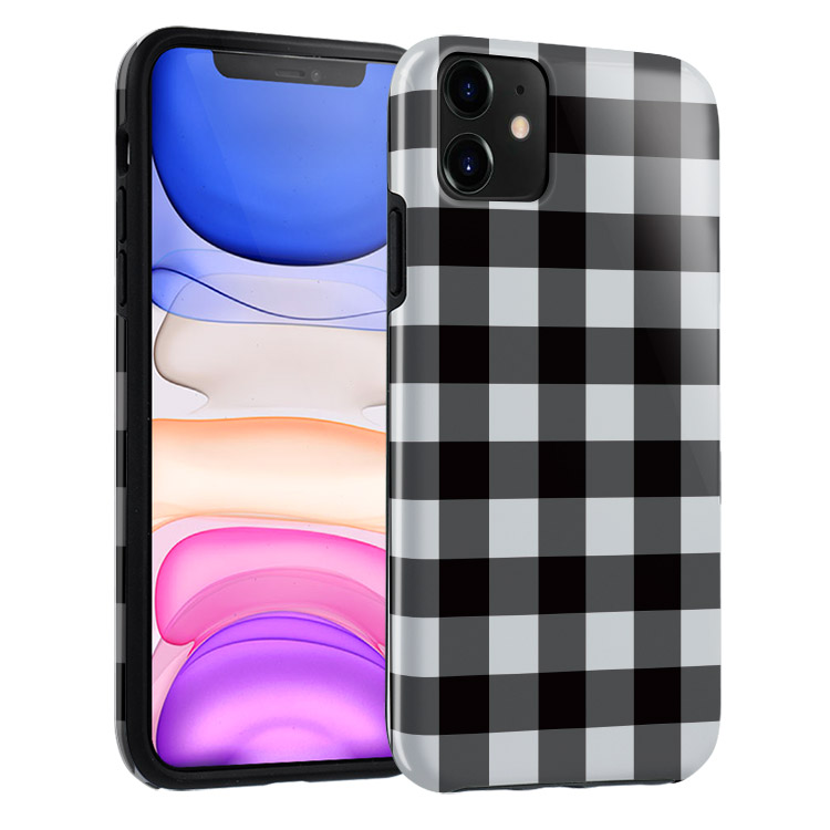 iPhone 11 Case Buffalo Checkered Plaid Casebus