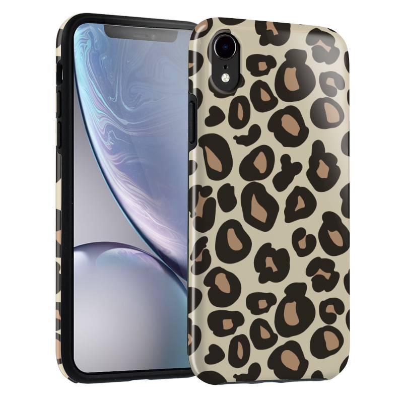 iPhone XR Case Into The Wild Leopard Print Casebus