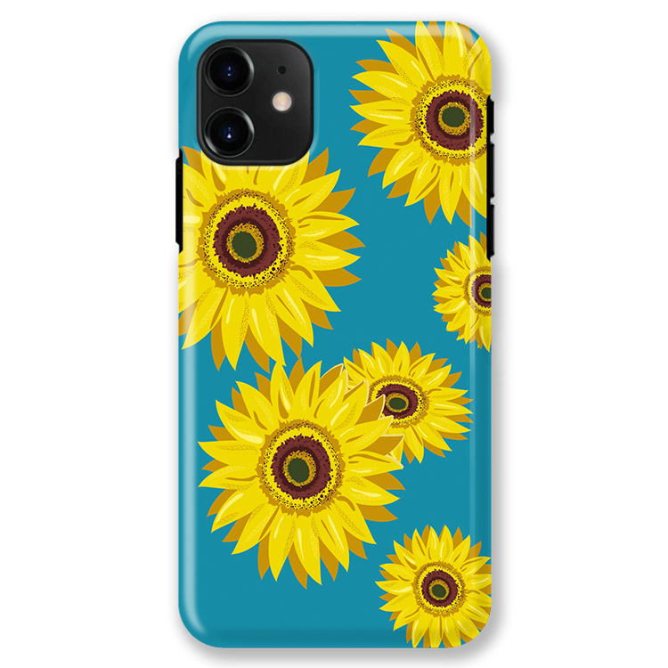 iPhone 11 Case Bright Sunflowers Casebus
