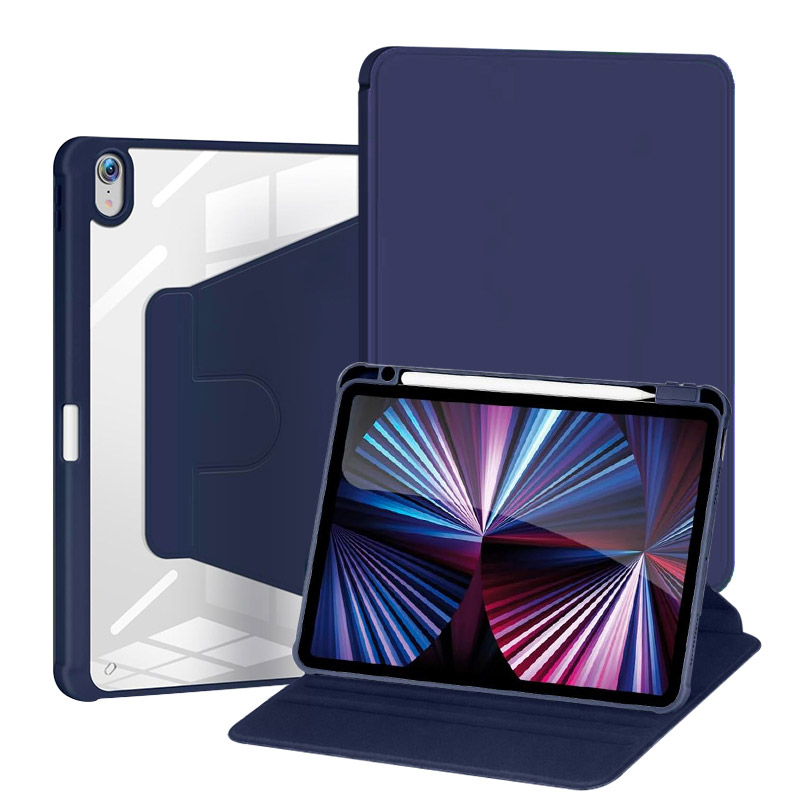 Custodia Per IPad Pro 11 (2020 & 2018) – Con Supporto E Funzione Stand-by, Nera