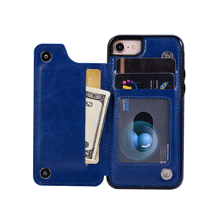 iPhone 8/7 Case Casebus Classic Buckle Wallet Phone Case Credit