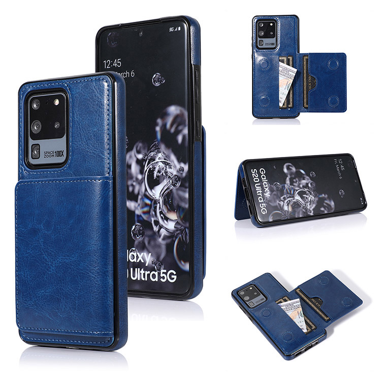 Samsung Galaxy S20 Ultra Case - Casebus - Classic Magnetic Wallet Phone ...