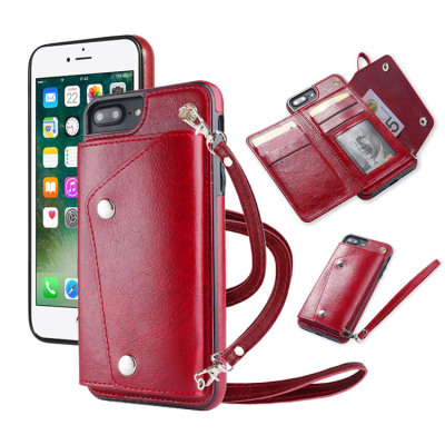 iPhone SE 2020 Case - Casebus - Classic Luxurious Crossbody Wallet ...