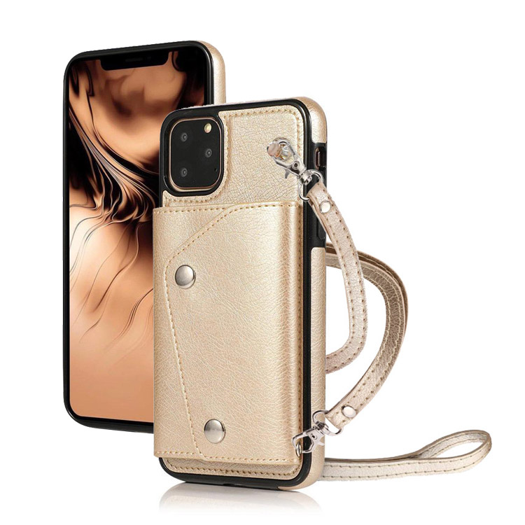 iPhone 11 Pro Max Case Crossbody Wallet Phone Case Crossbody
