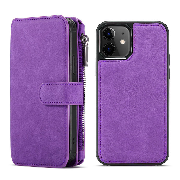 iPhone 13 Mini Case - Casebus - Classic Detachable Magnetic Wallet ...