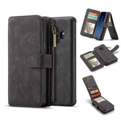 iPhone 14 Pro Max Case - Folio Flip Detachable Wallet Phone Case - Casebus  Classic Detachable Magnetic Wallet Phone Case, 11 Card Slots, 2 in 1,  Leather Zipper, Folio Flip, Money Pocket Clutch Case - DONTAYE - Casebus