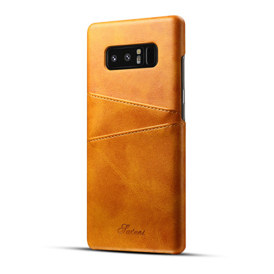 Samsung Galaxy Note8 Case - Wallet Phone Case - Casebus Classic Wallet Phone Case, Slim Leather Back, Credit Card Holder, Protective Case - SUTENI