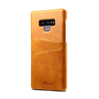 Samsung Galaxy Note9 Case - Wallet Phone Case - Casebus Classic Wallet Phone Case, Slim Leather Back, Credit Card Holder, Protective Case - SUTENI