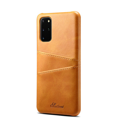 Samsung Galaxy S20 Plus Case - Wallet Phone Case - Casebus Classic Wallet Phone Case, Slim Leather Back, Credit Card Holder, Protective Case - SUTENI