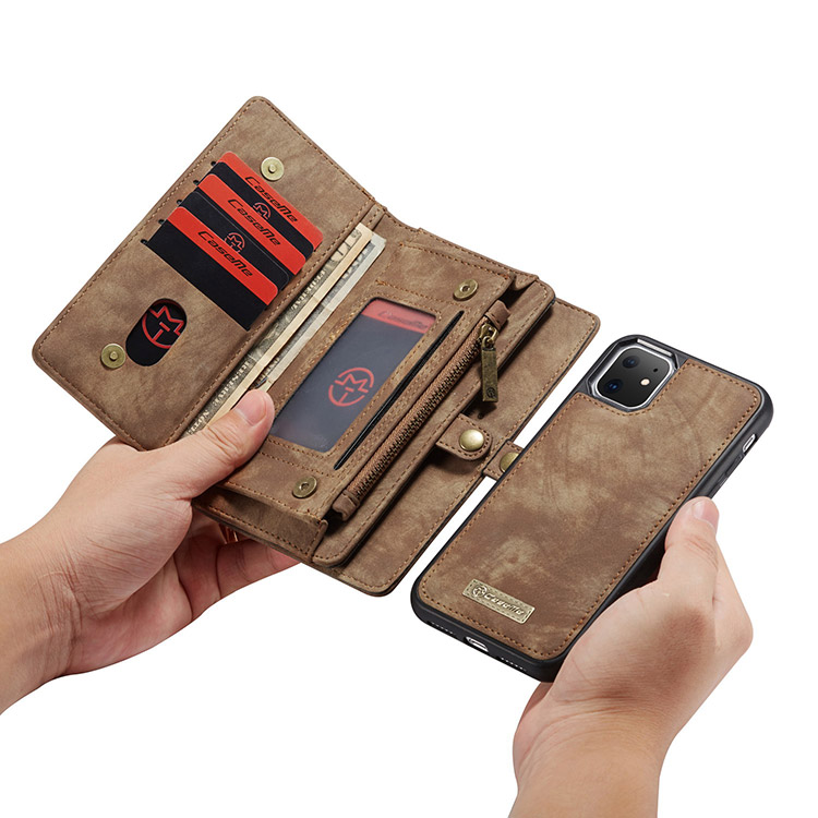 iPhone 11 Case - Casebus - Classic Detachable Magnetic Wallet Phone ...