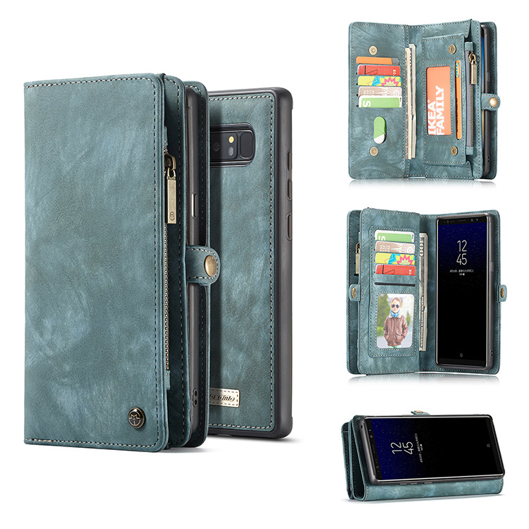 iPhone 14 Pro Max Case - Folio Flip Detachable Wallet Phone Case - Casebus  Classic Detachable Magnetic Wallet Phone Case, 11 Card Slots, 2 in 1,  Leather Zipper, Folio Flip, Money Pocket Clutch Case - DONTAYE - Casebus