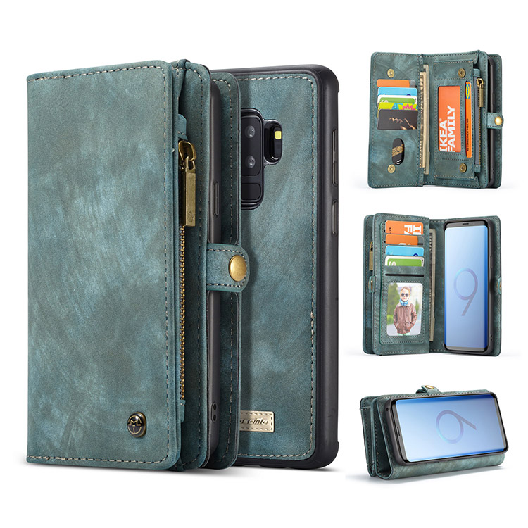 Detachable Folio Flip Wallet Phone Case - Casebus Multi Functional Wallet  Phone Case, 14 Card Slots 3 Purse 1 Zipper 1 Wrist Band 1 Metal Buckle,  Wrist Strap Clutch Magnetic Detachable - DOROTE - Casebus