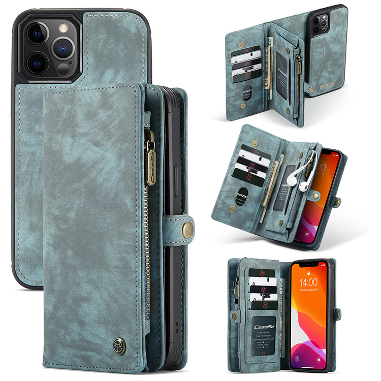 iPhone 12 Case - Folio Flip Detachable Wallet Phone Case - Casebus ...
