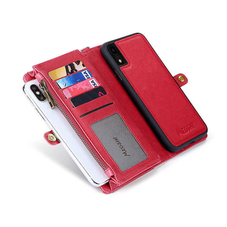iPhone XR Case - Detachable Wallet Phone Case - - Casebus - 2 in 1 ...