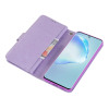 Casebus - Glitter Bling 9 Cards Slots Wallet Phone Case - Leather Flip Zipper Kickstand Protective Case