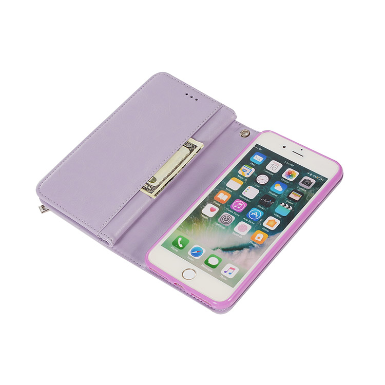 iPhone SE 2020 Case Casebus Glitter Bling 9 Cards Slots Wallet