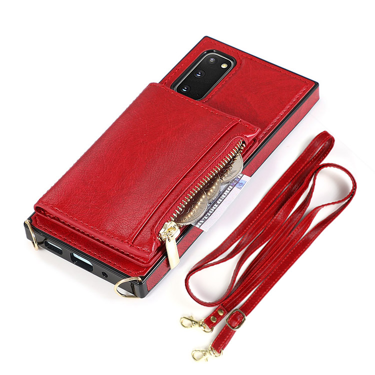 Samsung Galaxy S20 Case Casebus Classic Square Crossbody Wallet