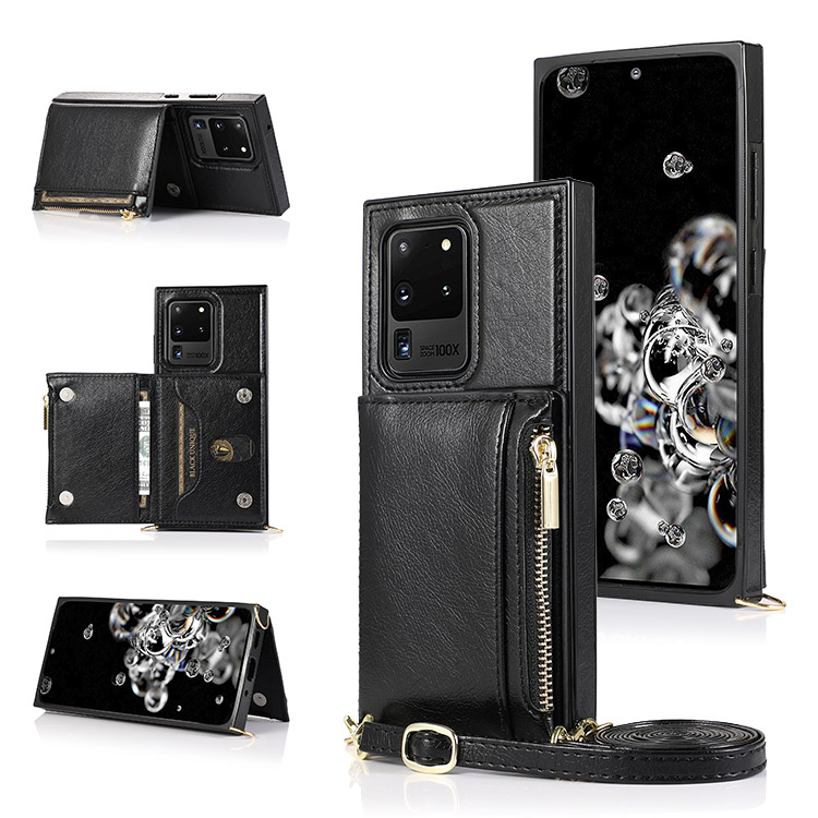 Crossbody Wallet Phone Case - Casebus Classic Crossbody Wallet Phone Case,  Wide Straps, Credit Card Holder, Zipper Pocket Purse Handbag, Kickstand  Shockproof Case - MOINA - Casebus