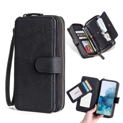Samsung Galaxy A32 5G Case - Folio Flip Detachable Wallet Phone Case - Detachable High Capacity - AMAL