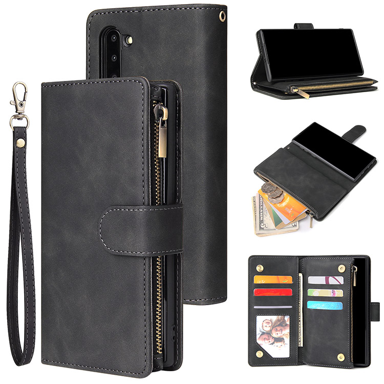 Premium Leather Case with Back Stand - Z Fold 4