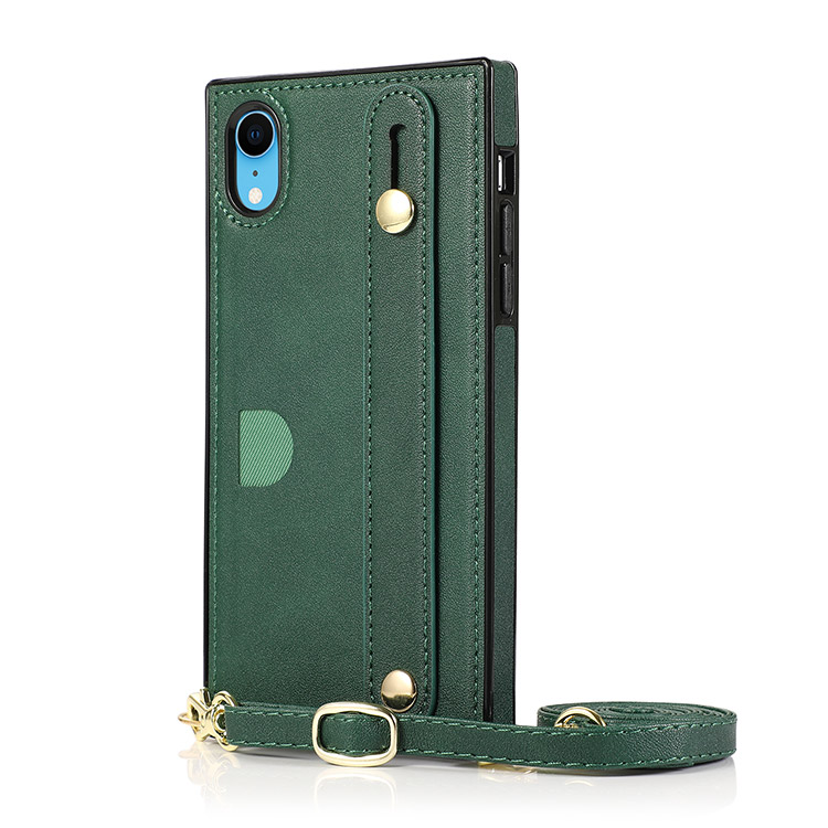 iPhone XR Case Casebus Hand Strap Holder Crossbody Wallet Phone