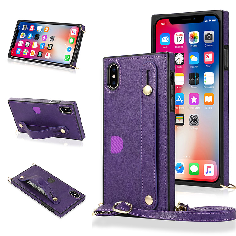 iPhone X/XS Case Crossbody Wallet Phone Case Casebus Hand Strap