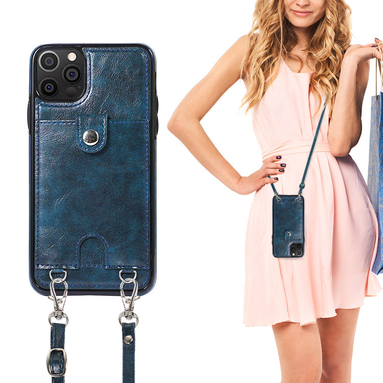 iPhone 12 Pro Max Case Crossbody Wallet Phone Case Casebus Slim