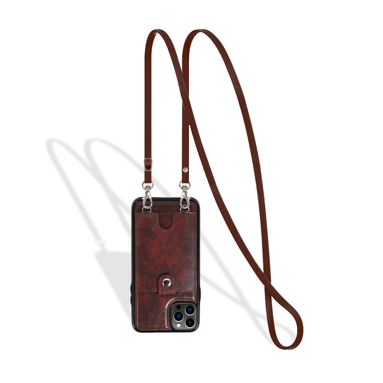 iPhone 12 Case Crossbody Wallet Phone Case Casebus Slim Crossbody