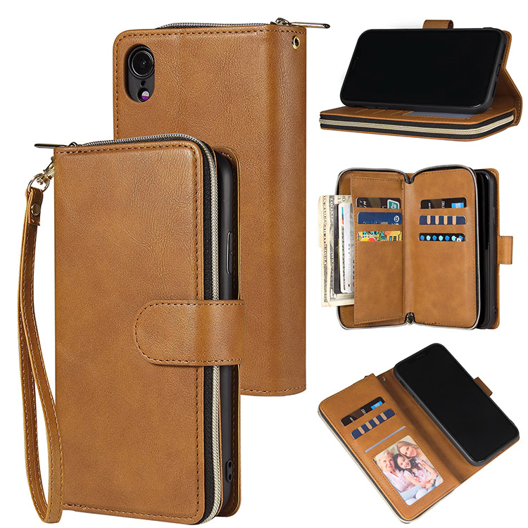 iPhone XR Case Wallet Phone Case Classic 9 Card BENNIE Casebus