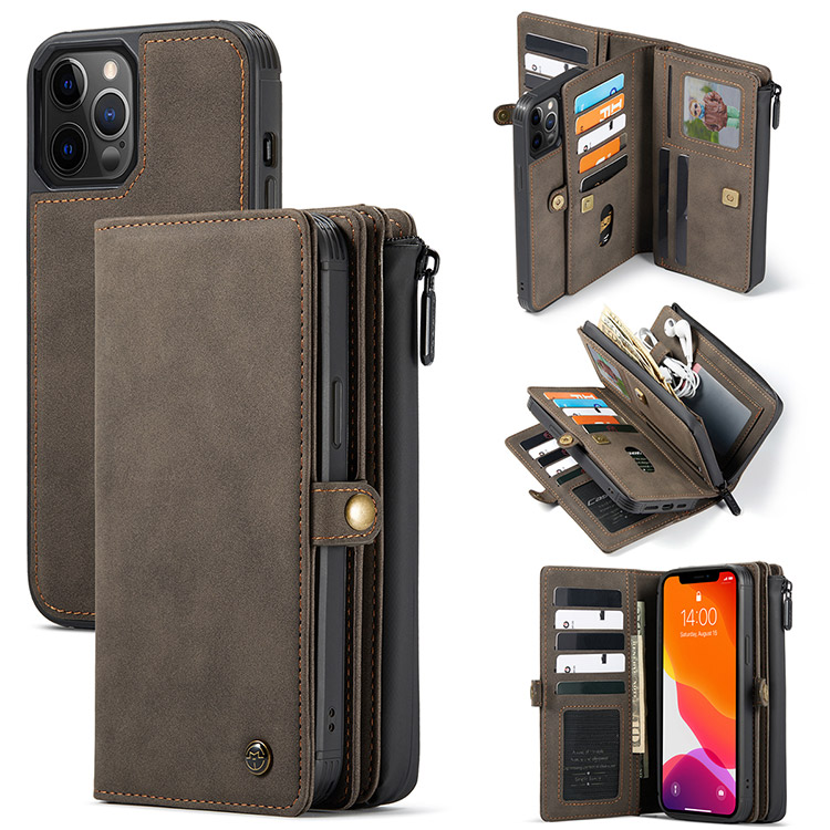 iPhone 15 Pro Max Leather Wallet Case - Handmade Leather | BlackBrook Case