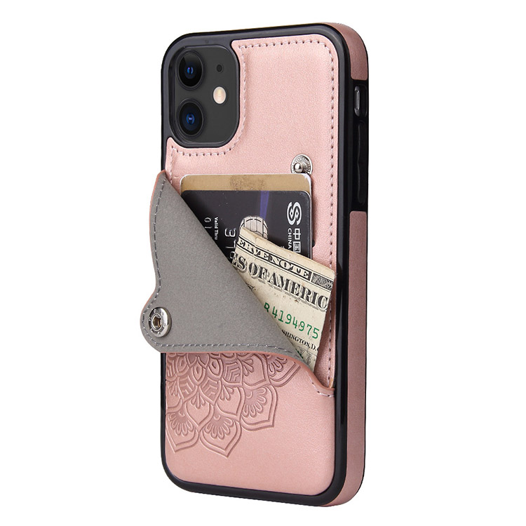 iPhone 13 Case Wallet Phone Case Casebus Slim Mandala Wallet